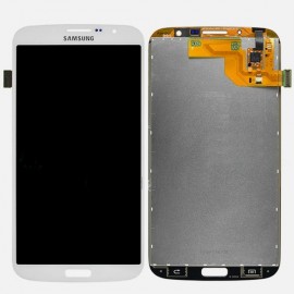 Vitre tactile et écran LCD Samsung Galaxy Mega i9205 blanc (Compatible AAA)