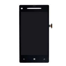 Vitre tactile et écran LCD HTC 8X noir