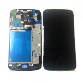 Ecran LCD + vitre tactile + châssis LG Nexus 4 E960 Noir (Officiel)