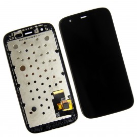 Ecran LCD + vitre tactile + châssis Motorola Moto G XT-1031/32/33/36/39 Noir