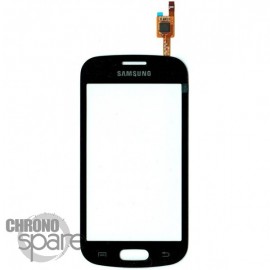 Vitre tactile noire Samsung Galaxy Trend Lite S7390G
