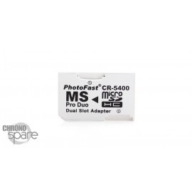 Adaptateur 2 Micro-SD vers Memory Stick CR-5400
