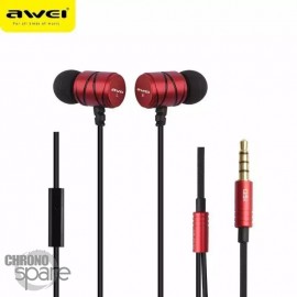 Ecouteurs Intra-auriculaires AWEI Q5i Rouge