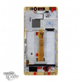 Ecran LCD & Vitre Tactile or + Chassis Huawei Mate S