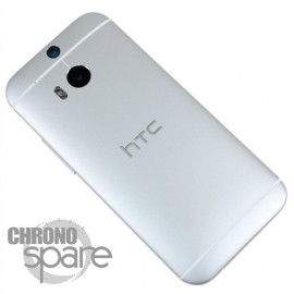 Coque arrière HTC One M8 Argent