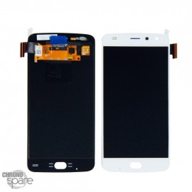 Ecran LCD + vitre tactile Motorola Moto Z2 Play XT1710 Blanc