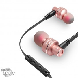 Ecouteurs Intra-auriculaires AWEI ES-10TY hyper bass - Or Rose