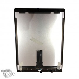 Ecran LCD + vitre tactile noire iPad Pro 12.9 pouces A1670/A1671 avec nappe 2eme génération