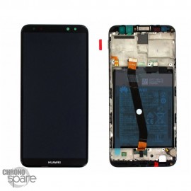 Bloc écran LCD + vitre tactile Huawei Mate 10 Lite Noir (officiel)