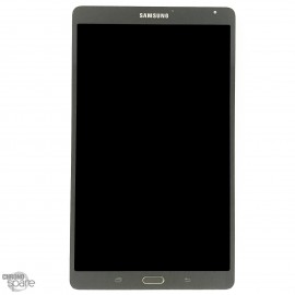 Vitre Tactile + Ecran LCD Samsung Tab S 8.4 (T700) Gris (officiel)