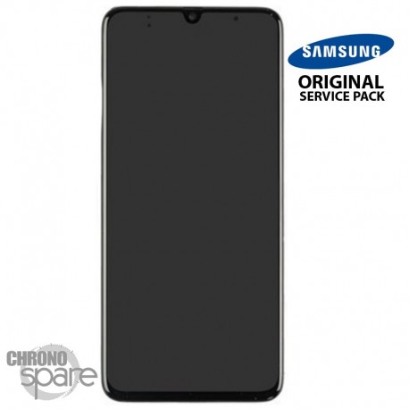 Ecran LCD + Vitre Tactile + châssis noir Samsung Galaxy A70 A705F (officiel)