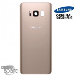 Vitre arrière+vitre caméra OR (officiel) Samsung Galaxy S8 + G955F