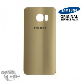 Vitre arrière Samsung S6 edge plus G928F or (officiel)