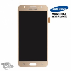 Ecran LCD + Vitre tactile Or Samsung Galaxy J5 J500F (officiel)