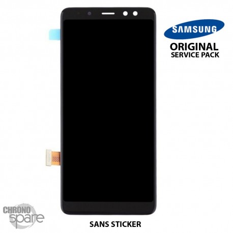 Vitre tactile et ecran LCD Samsung Galaxy A8 2018 A530F (Officiel)