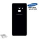 Vitre arrière+vitre caméra Noir (officiel) Samsung Galaxy A8 A530F