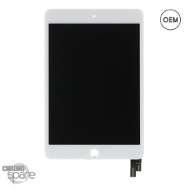 Ecran LCD + Vitre Tactile Blanche iPad Mini 4 OEM
