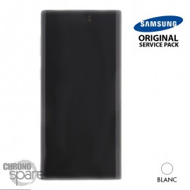 Vitre tactile et écran OLED Samsung Galaxy Note 10 SM-N970 (officiel) Blanc