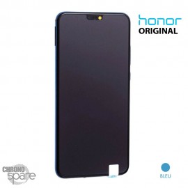 Ecran LCD + Vitre tactile bleue Honor 8X (officiel)