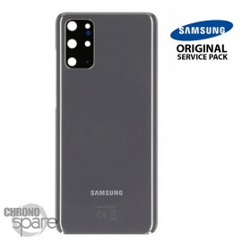 Vitre arrière + vitre caméra gris Samsung Galaxy S20 Plus G985F (Officiel)