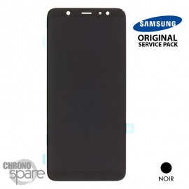 Vitre tactile + Ecran LCD Samsung Galaxy A6 Plus 2018 A605F (officiel) Noir