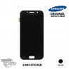 Ecran LCD & Vitre Tactile Noire Samsung Galaxy A5 2017 A520F (Officiel) - GH97-19733A