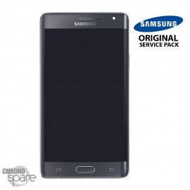 Ecran LCD + Vitre tactile Noire Samsung Galaxy Note 4 Edge N915G (officiel)