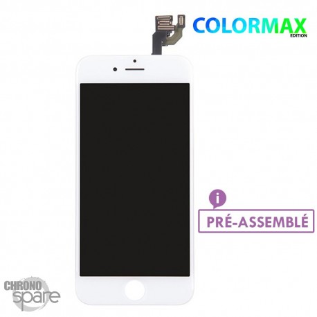 Ecran LCD + vitre tactile iphone 6 Blanche (colormax)