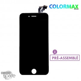 Ecran LCD + vitre tactile iphone 6Plus Noire + adhésif (COLORMAX edition)