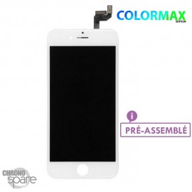 Ecran LCD + vitre tactile iphone 6S Plus Blanc + adhésif (COLORMAX edition)