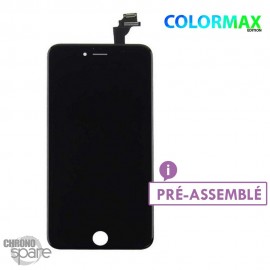 Ecran LCD + vitre tactile iphone 6S Plus Noir + adhésif (COLORMAX edition)