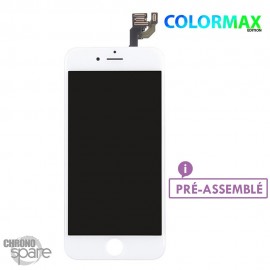 Ecran LCD + vitre tactile iphone 6Plus Blanc + adhésif (COLORMAX edition)