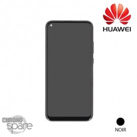 Bloc écran LCD +vitre tactile Huawei + batterie P40 Lite E noir (officiel)