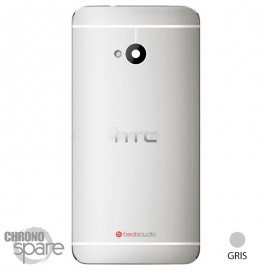 Coque Arrière HTC One M7 Gris