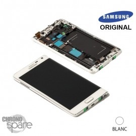 Ecran LCD + Vitre tactile Blanche Samsung Galaxy Note Edge N915G (officiel)