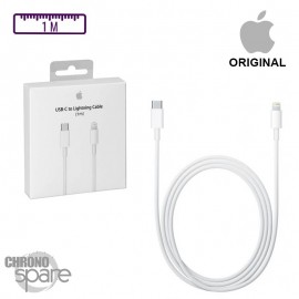 Câble USB-C vers Lightning iPhone Apple - 1M - (Officiel) avec boîte 