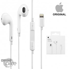 Écouteurs EarPods Apple - intra-auriculaire - Prise lightning - (Officiel) avec boîte