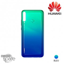 Vitre arrière + capteur d'empreinte Huawei P40 Lite E (Officiel) Bleue