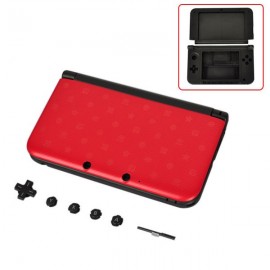 Coque complète Nintendo 3DS XL Rouge