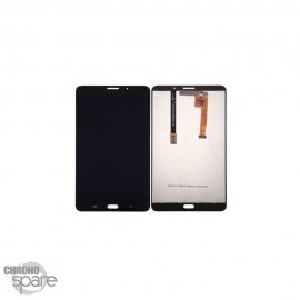 Ecran LCD + Vitre Tactile noire Samsung Galaxy Tab A 2016 7" T285 version 4G