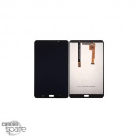 Ecran LCD et Vitre Tactile noire Samsung Galaxy Tab A 2016 7" T280 