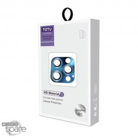 Vitre de protection pour caméra arrière iPhone 12 Pro bleu TOTU (AB-065)
