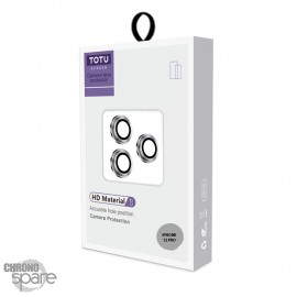 Lentilles de protection pour caméra arrière iPhone 12 pro argent TOTU