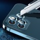 Lentilles de protection pour caméra arrière iPhone 12 pro bleu TOTU