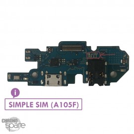 Connecteur de charge Samsung Galaxy A10 A105F simple sim