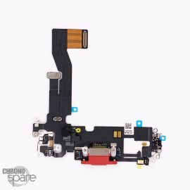 Nappe connecteur de charge iPhone 12 / 12 Pro rouge