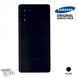 Vitre arrière + vitre caméra noire Samsung Galaxy A42 5G A426F/B (officiel)