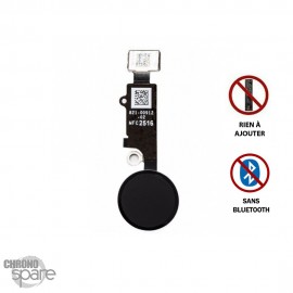 Nappe bouton Home Noire iPhone 7/8/7 Plus / 8 Plus / SE 2020/SE 2022 dernière génération sans bluetooth - Noir