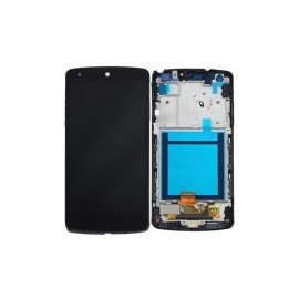Ecran LCD + vitre tactile + châssis LG Nexus 5 D820, D821 Noir (Officiel)