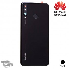 Vitre arrière + vitre caméra + capteur d'empreinte Huawei P30 Lite (Officiel) - Noire 48mp